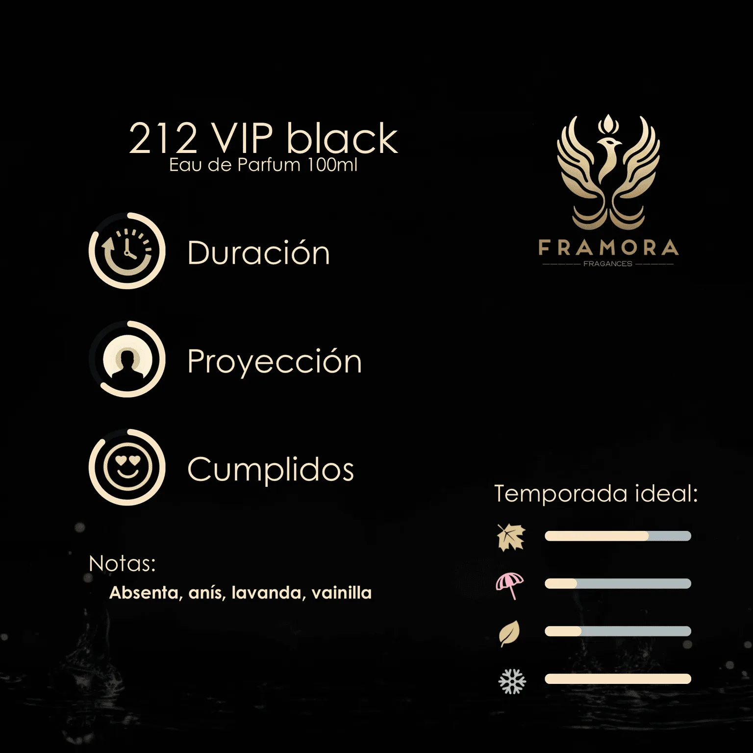 212 Vip Black 100ml edp - Imagen 2