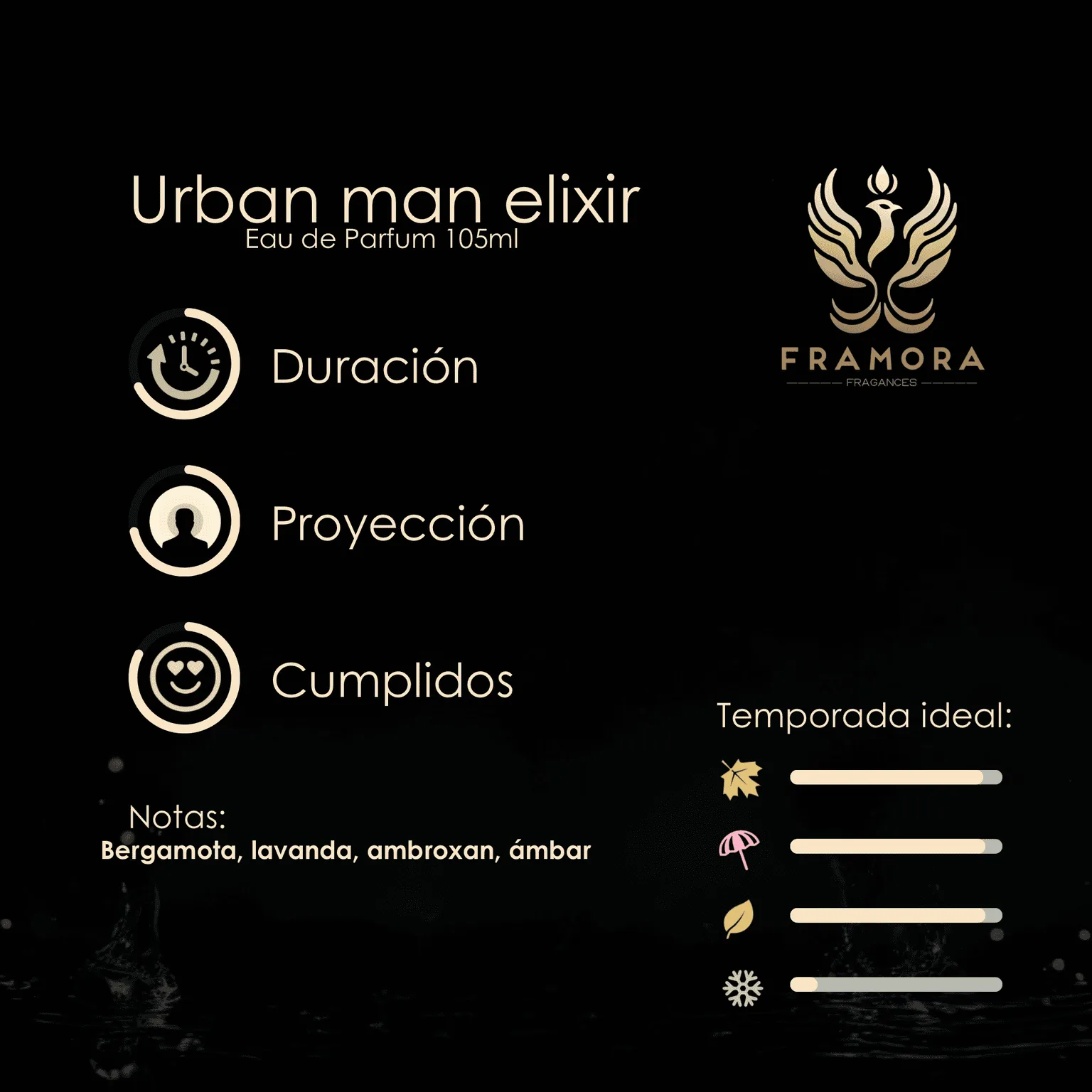 Club The Nuit Urban Man Elixir 105ml edp - Imagen 2