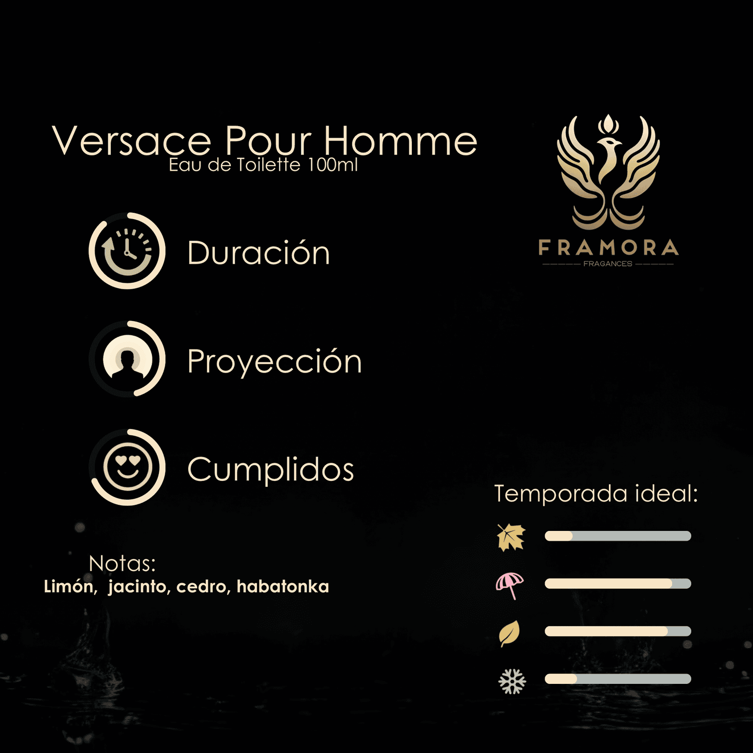Versace Pour Homme 100ml edt - Imagen 2
