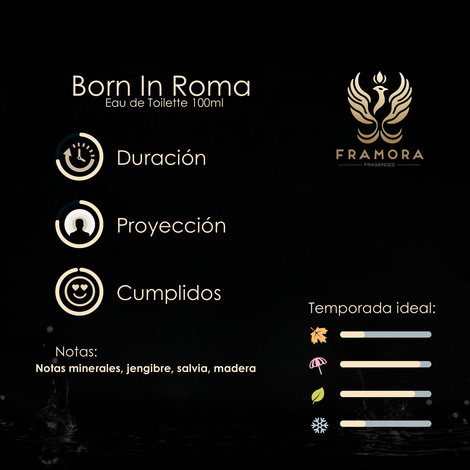 Born In Roma 100ml edt - Imagen 2