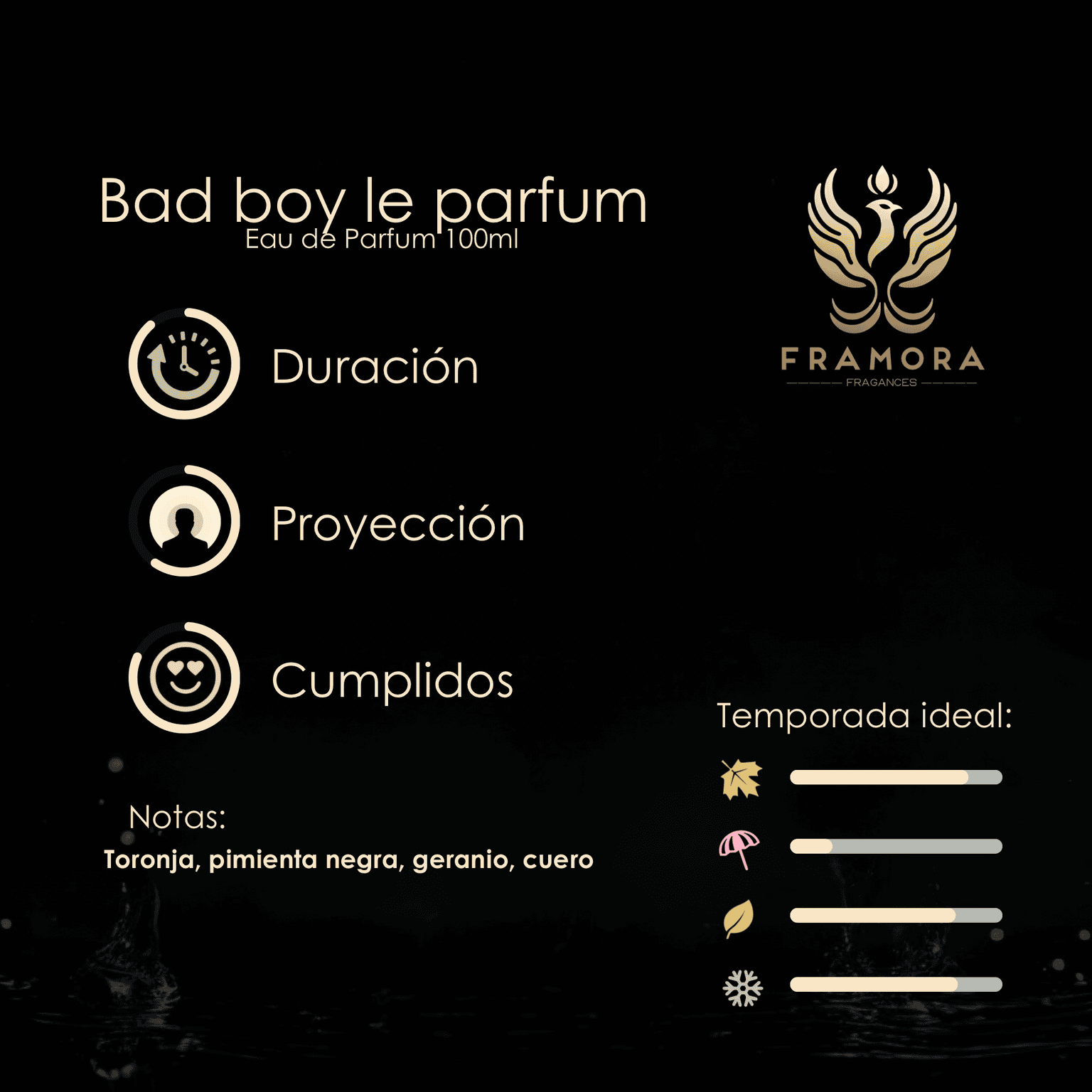 Bad Boy Le Parfum 100ml edp - Imagen 2