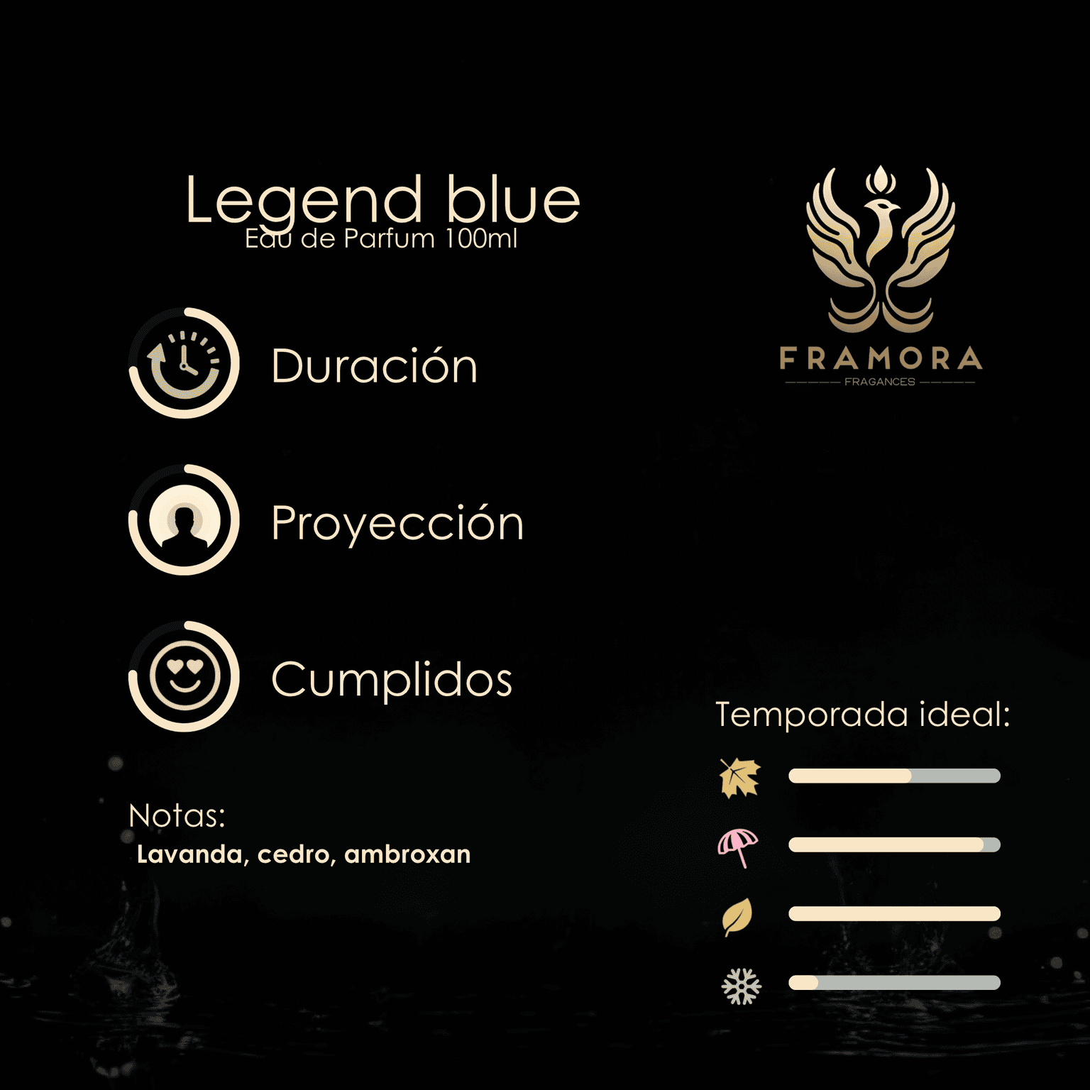 Legend Blue 100ml edp - Imagen 2