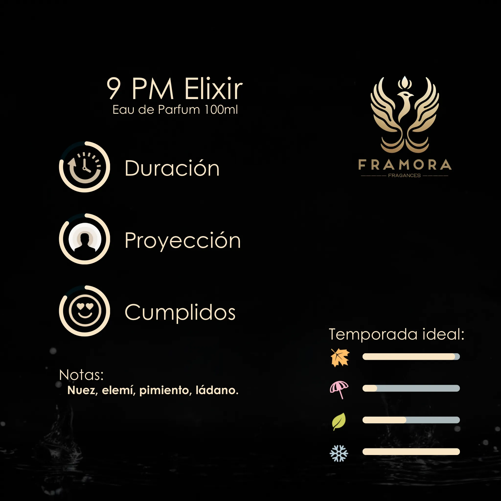9PM ELIXIR 100ML EDP - Imagen 2
