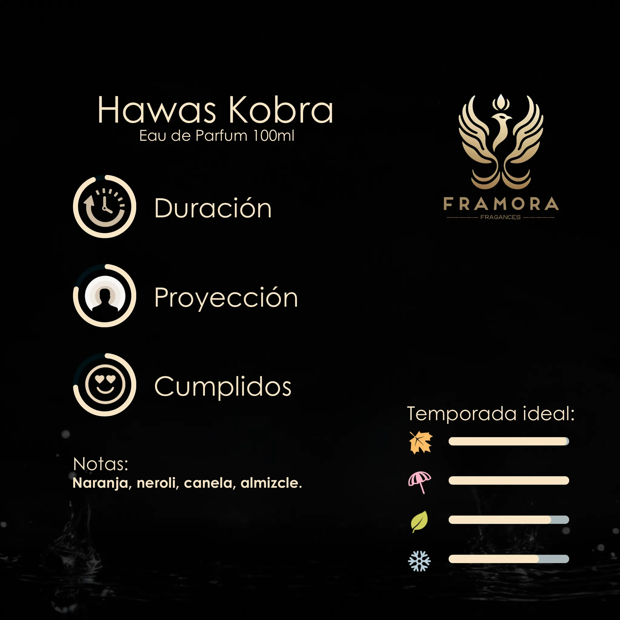 HAWAS KOBRA 100ML EDP - Imagen 2
