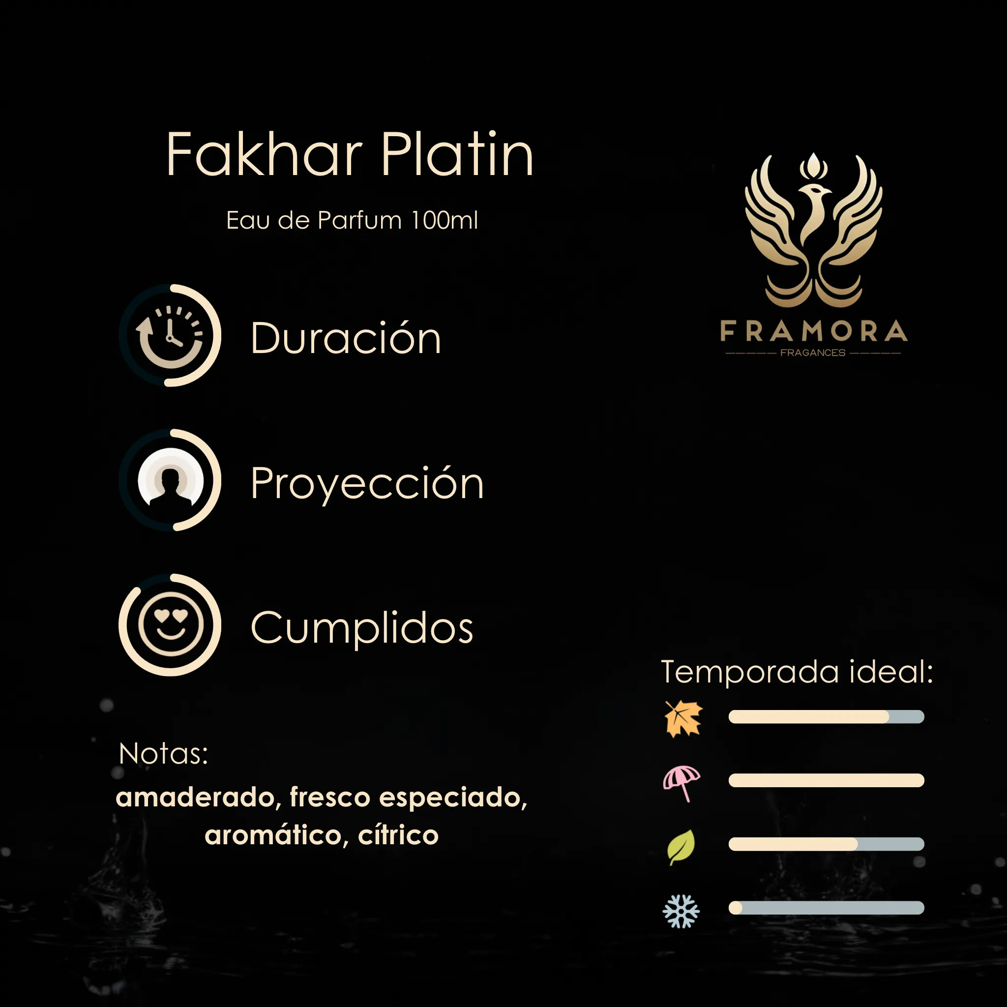 FAKHAR PLATIN 100ML EDP - Imagen 2